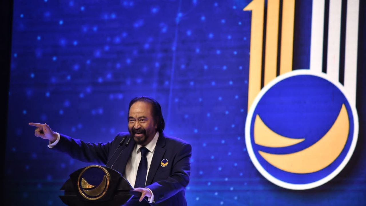 Surya Paloh Kembali Terpilih sebagai Ketua Umum Nasdem untuk Periode 2024-2029