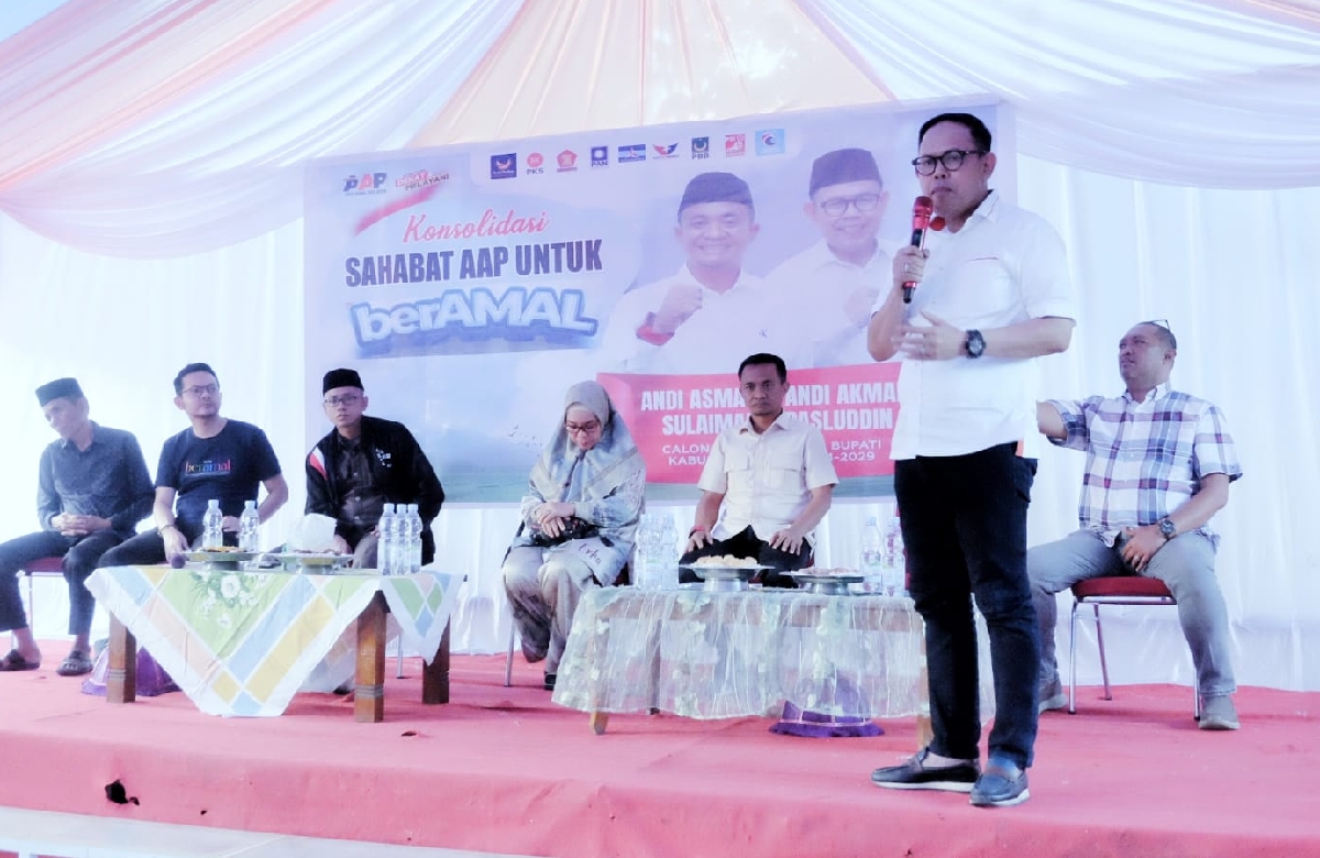 Pasangan “BerAmal” Janji Benahi Infrastruktur Bone Jika Terpilih