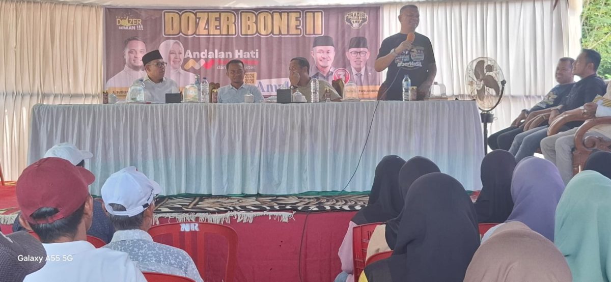 Paslon BerAmal Siap Menangkan Pilkada Bone, Saipullah Latif: Kemenangan Semakin Dekat
