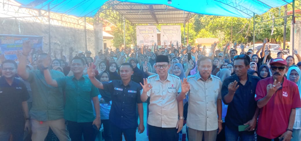 Ambo Dalle Ajak Warga Pallette Pilih Pemimpin yang Fokus pada Kesejahteraan