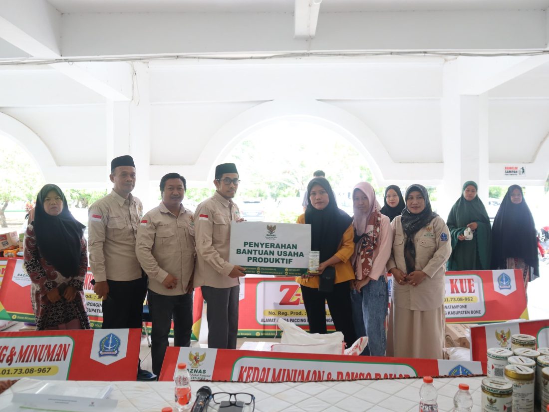 BAZNAS Kabupaten Bone Berikan Angin Segar untuk Pelaku UMKM