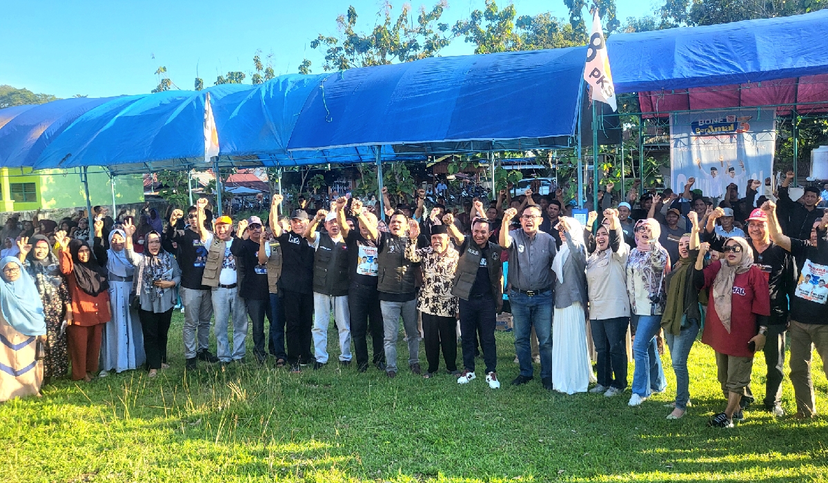 Masyarakat Desa Tunreng Tellue Siap Menangkan BerAmal
