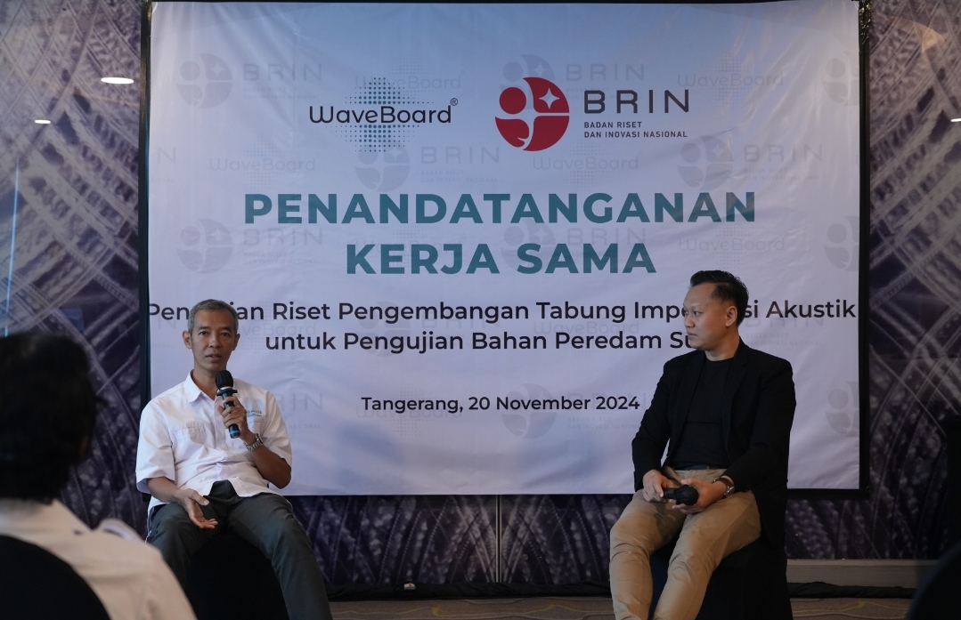 WaveBoard dan BRIN Berkolaborasi: Dorong Inovasi Teknologi Akustik Nasional
