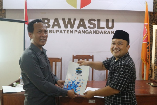 MoU AFNALINK dan BAWASLU Pangandaran Terkait Digitalisasi Pengawasan Pilkada Serentak 2024