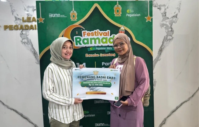 Hadiah Badai Emas Periode 3 Diserahkan di Festival Ramadan Pegadaian Kanwil IX Jakarta 2