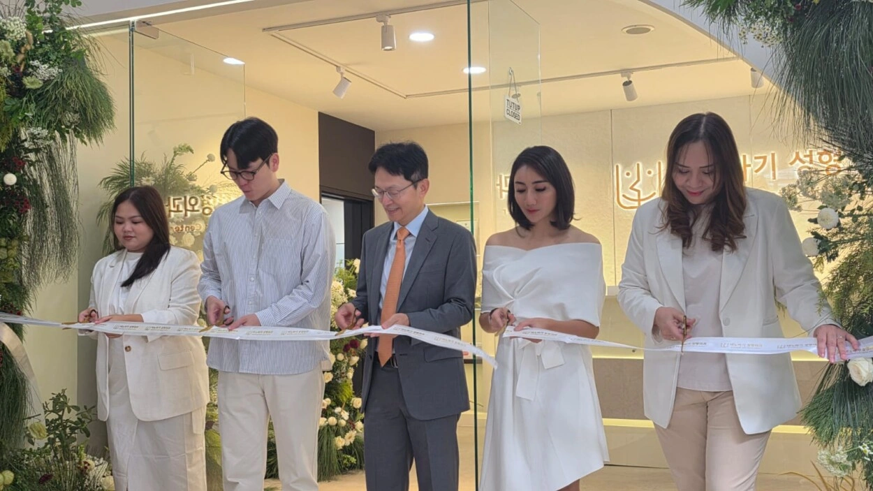 Re-opening Banobagi Dermatologic Clinic di Dharmawangsa, Jakarta Selatan, pekan lalu. (Foto: Istimewa/Trends.co.id)