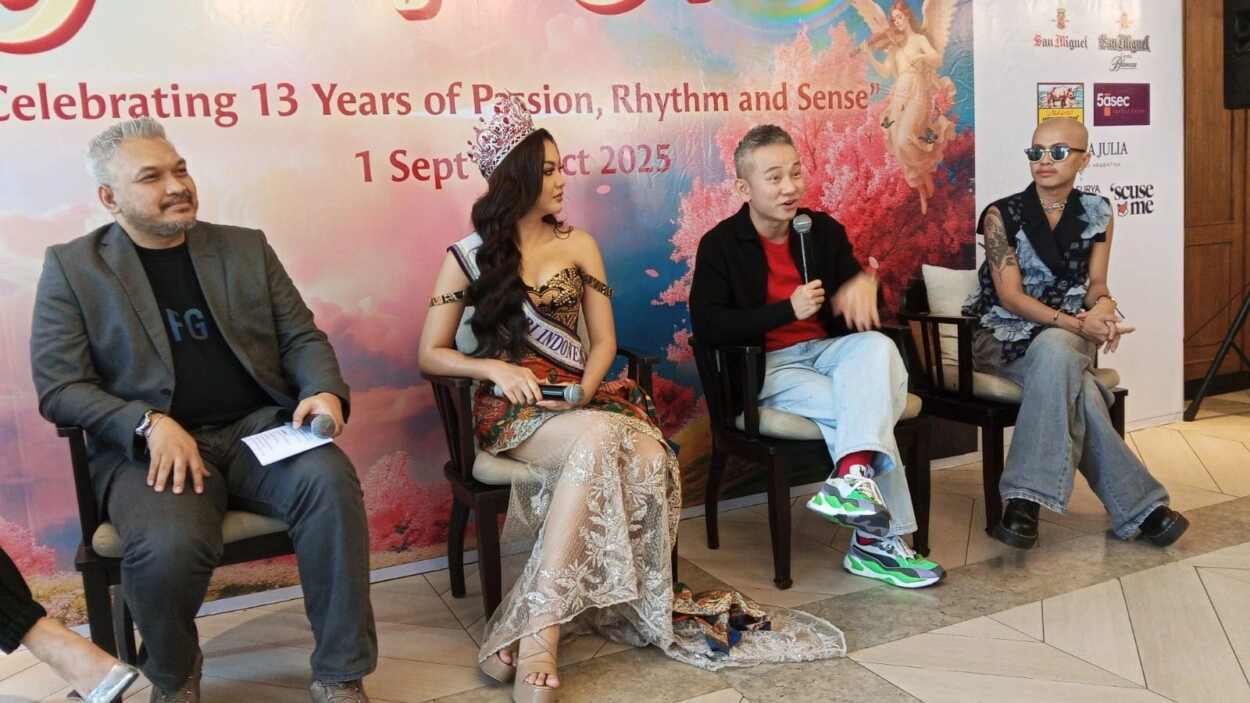 Konferensi pers 13 Tahun Lippo Mall Kemang "Journey in Elysium", Jumat (26/9). )foto: Trends.co.id)