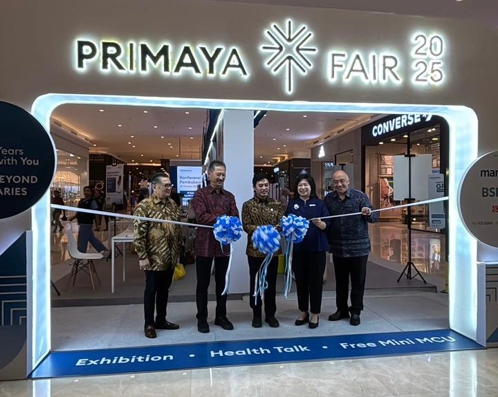 Pembukaan Primaya Fair 2025 dihadiri oleh Wakil Menteri Kesehatan RI Prof. Dante Saksono Harbuwono dan Ketua Umum PERSI, dr. Bambang Wibowo. (Foto: Isitmewa/Trends.co.id_