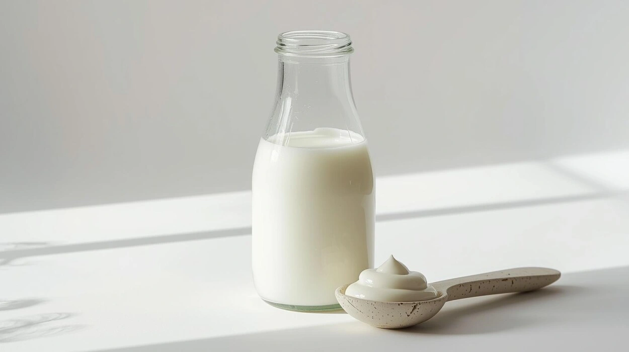 Sebuat riset di Jepang mengungkap kefir berpotensi sebagai minuman awet muda. (Foto: Ilustrasi AI/Trends.co.id)