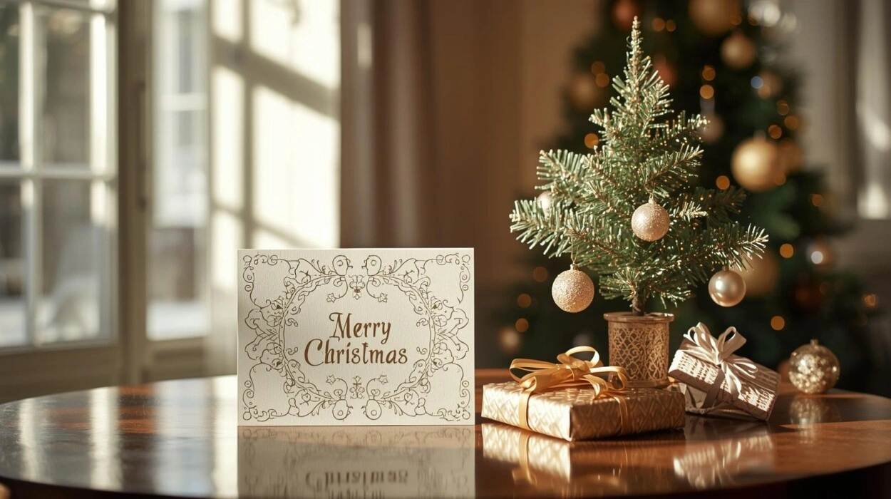 Christmas wishes dalam berbagai bahasa membawa nuansa emosinya sendiri. (Foto: Ilustrasi AI/Trends.co.id)