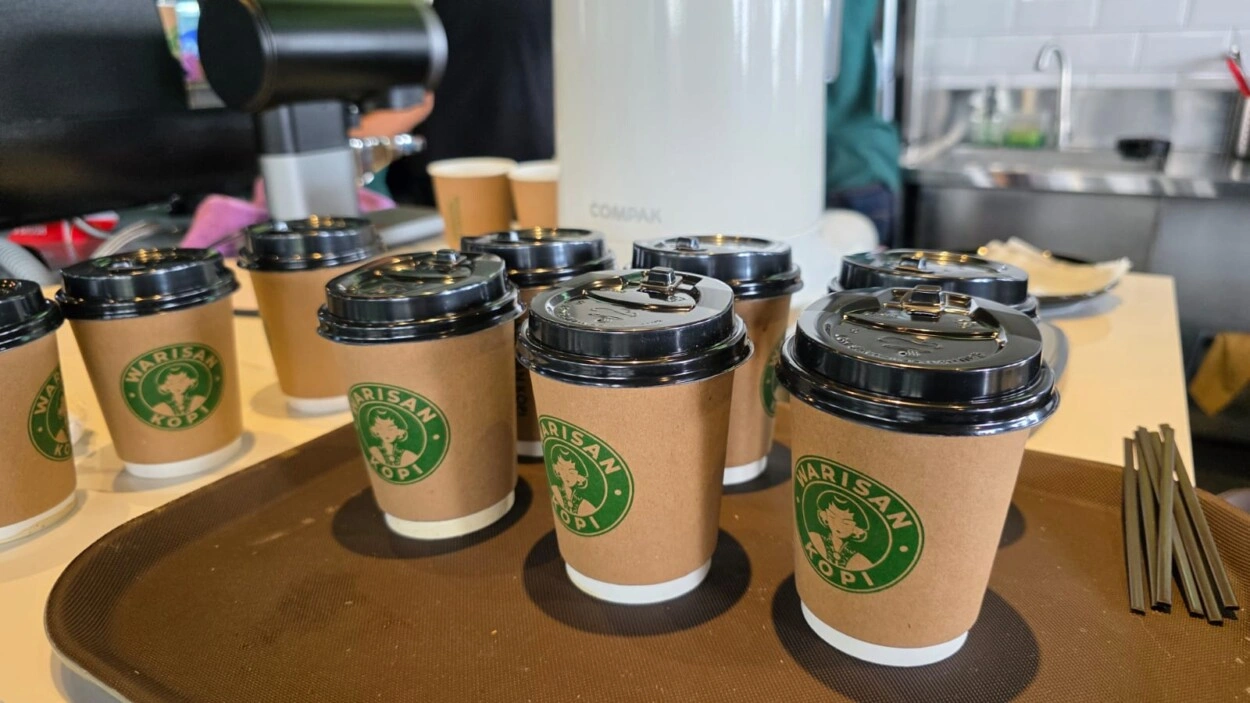 "Kopi Warisan" jadi signature drink Warisan Kopi Sentul yang diracik spesial. (Foto: TRENDS.co.id)