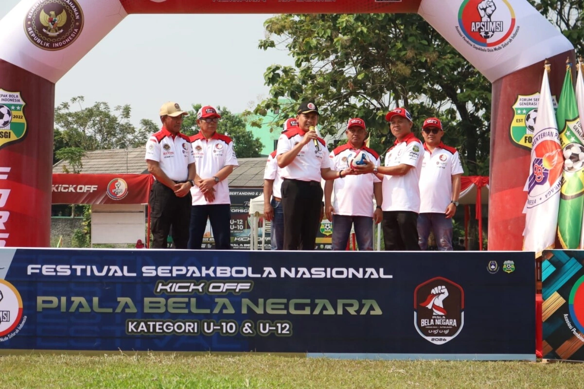 Jaring Atlet Muda Berbakat, Piala Bela Negara 2026 U10 dan U12 Resmi Digelar